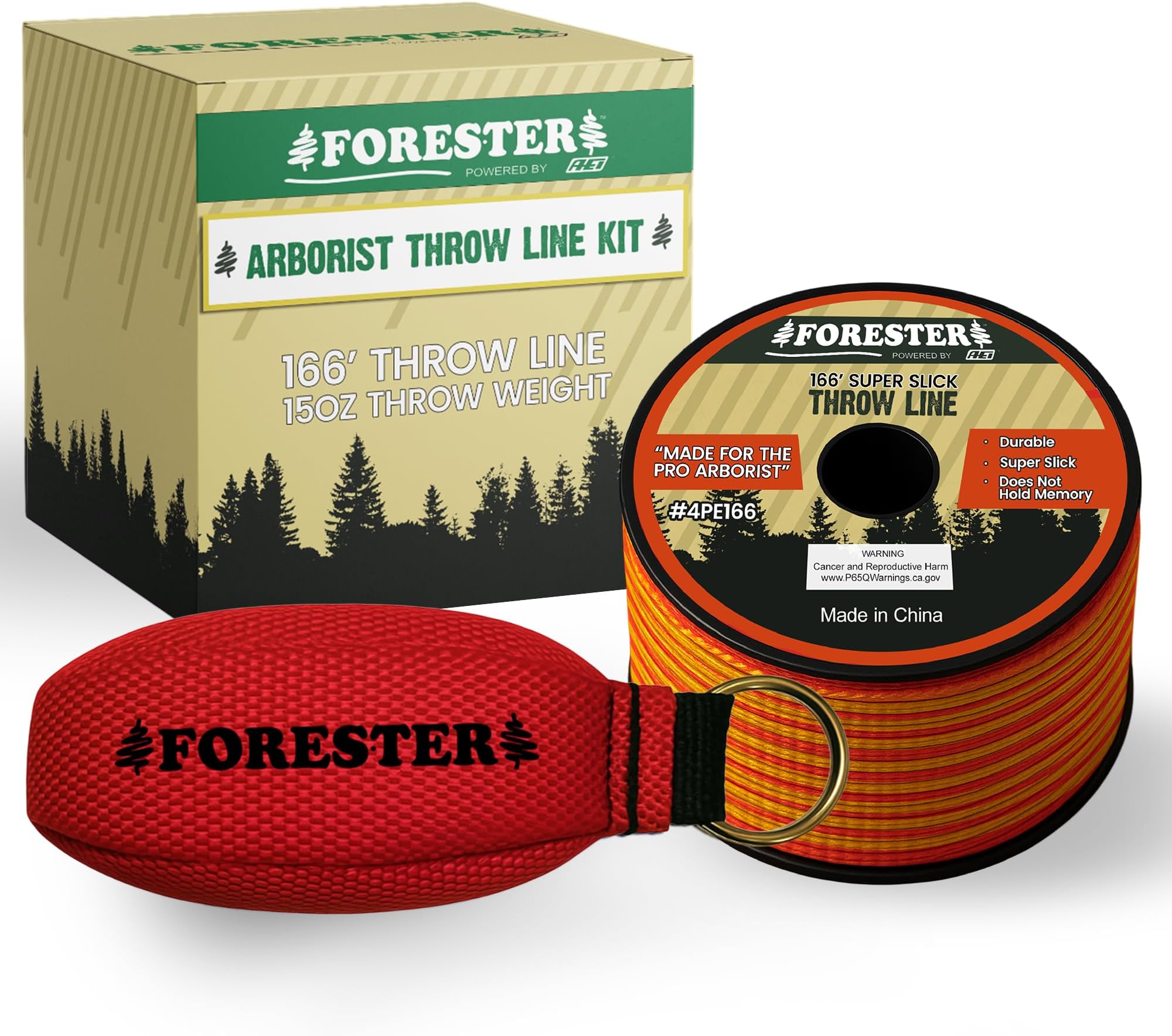 Forester 166 Foot Arborist Throw Line Kit