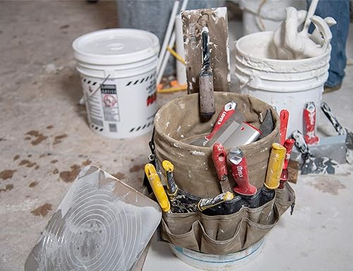 Miniatura 10 de LEVEL5 Paleta curvada para paneles de yeso flexible de 14 x 4.75 pulgadas, hoja de 0.020 in, acero inoxidable triple endurecido, mango de alto