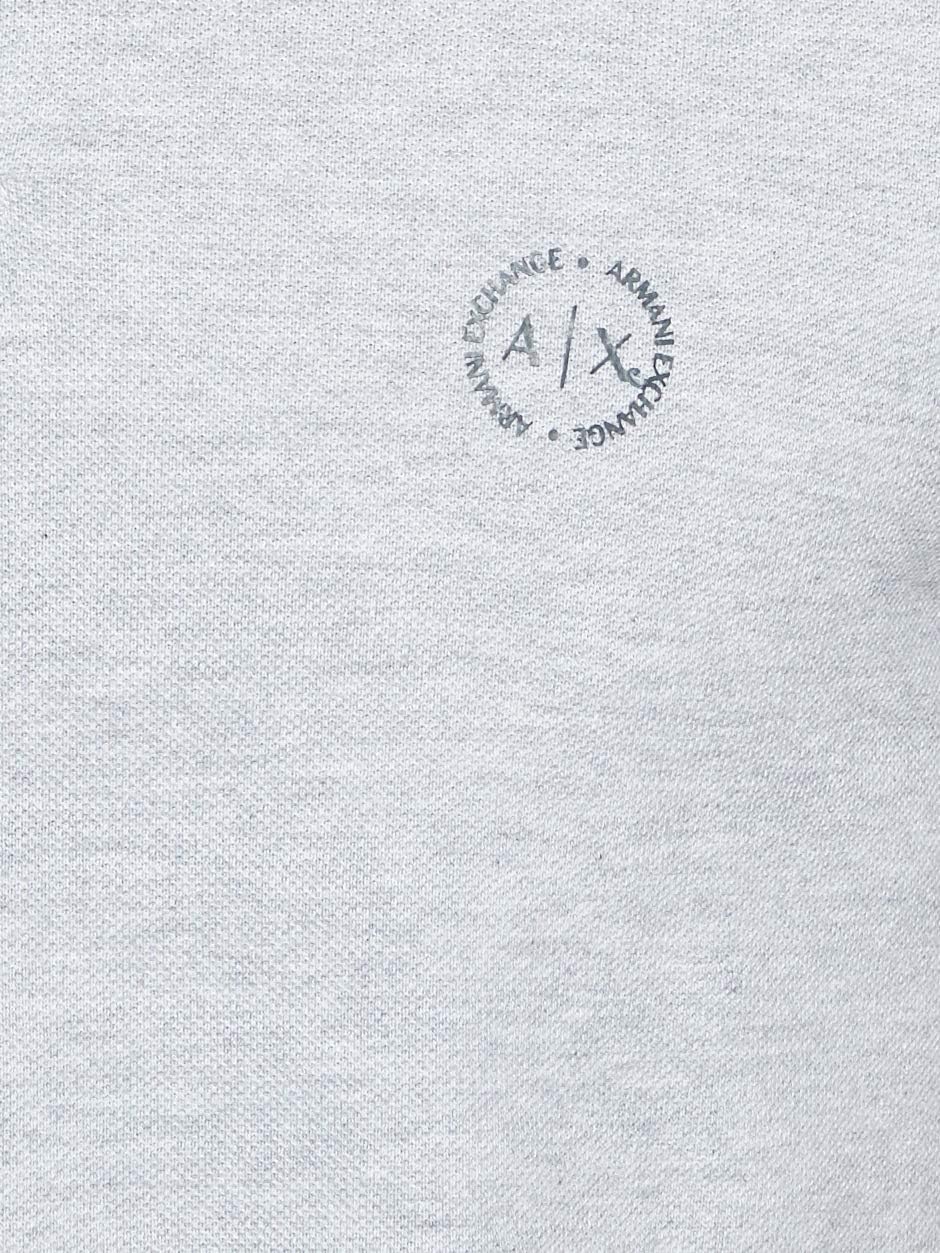 Armani Exchange Mens Slim Fit Cotton Pique Tipped Polo - Image 6