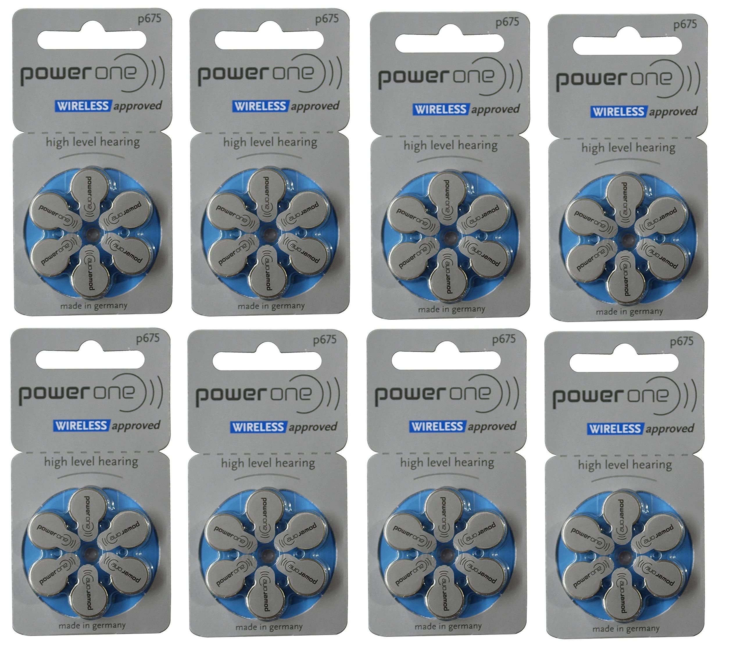 Power One P675 Hearing Aid Battery (6 X 8Pack) 48 Nos (B07W86769G) Amazon Price History, Amazon Price Tracker