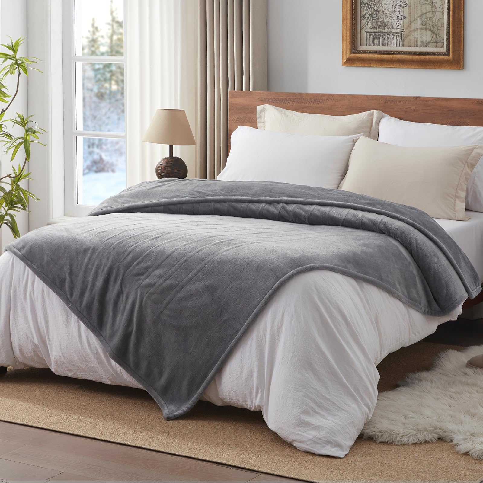 Amazon.com: Westinghouse Heated Electric Twin Blanket - Soft