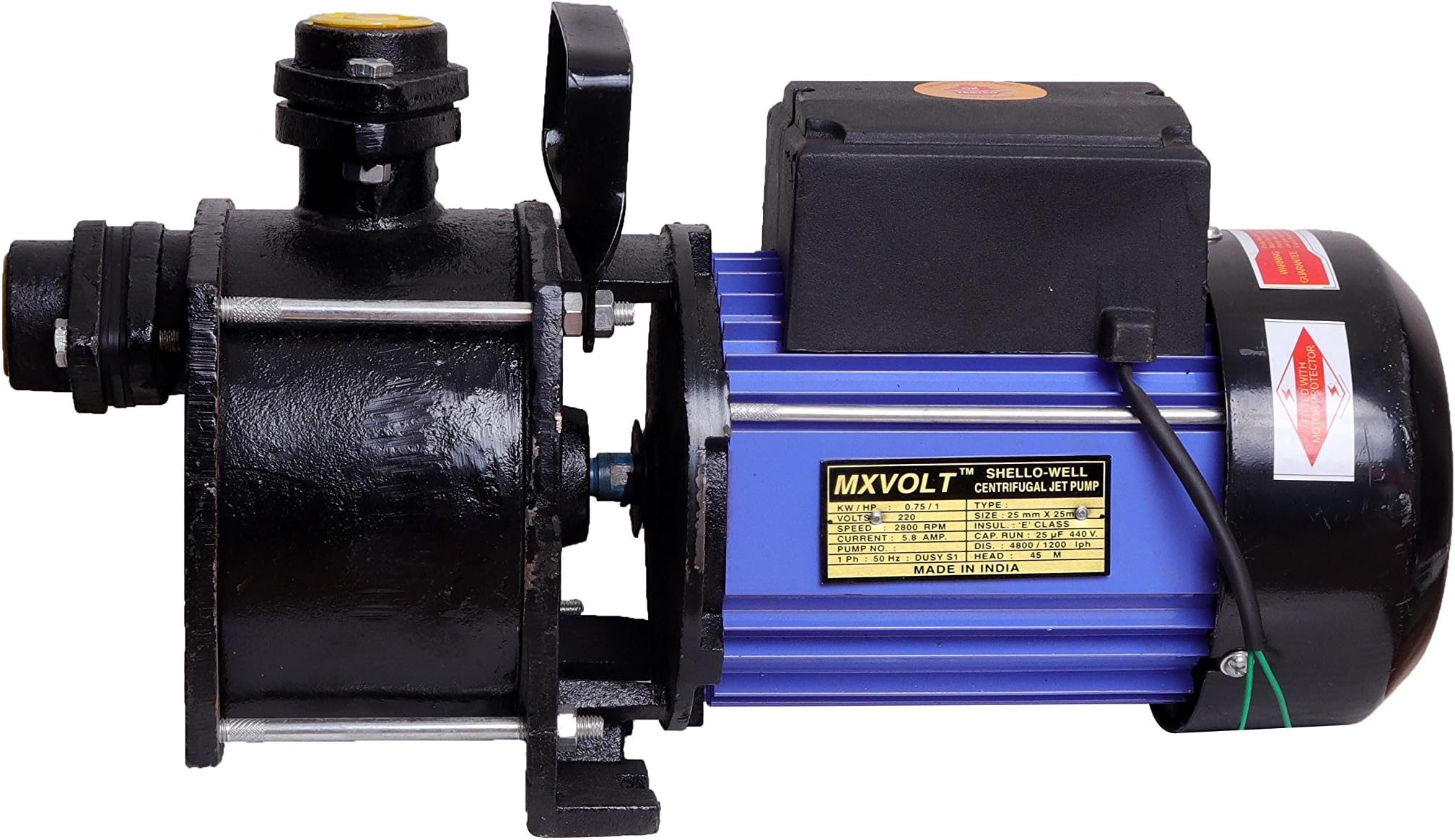 MXVOLT 1 HP Shallow Well Jet Pump