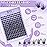 B&Q Wispy Lash Clusters Kit B31, DIY Lash Extension Kit 156PCS Eyelash Extension Kit, Soft Natural Lash Clusters 8-18MIX D Curl Lash cluster, Thin Black Band Cluster Eyelash Extensions (B31 Set)