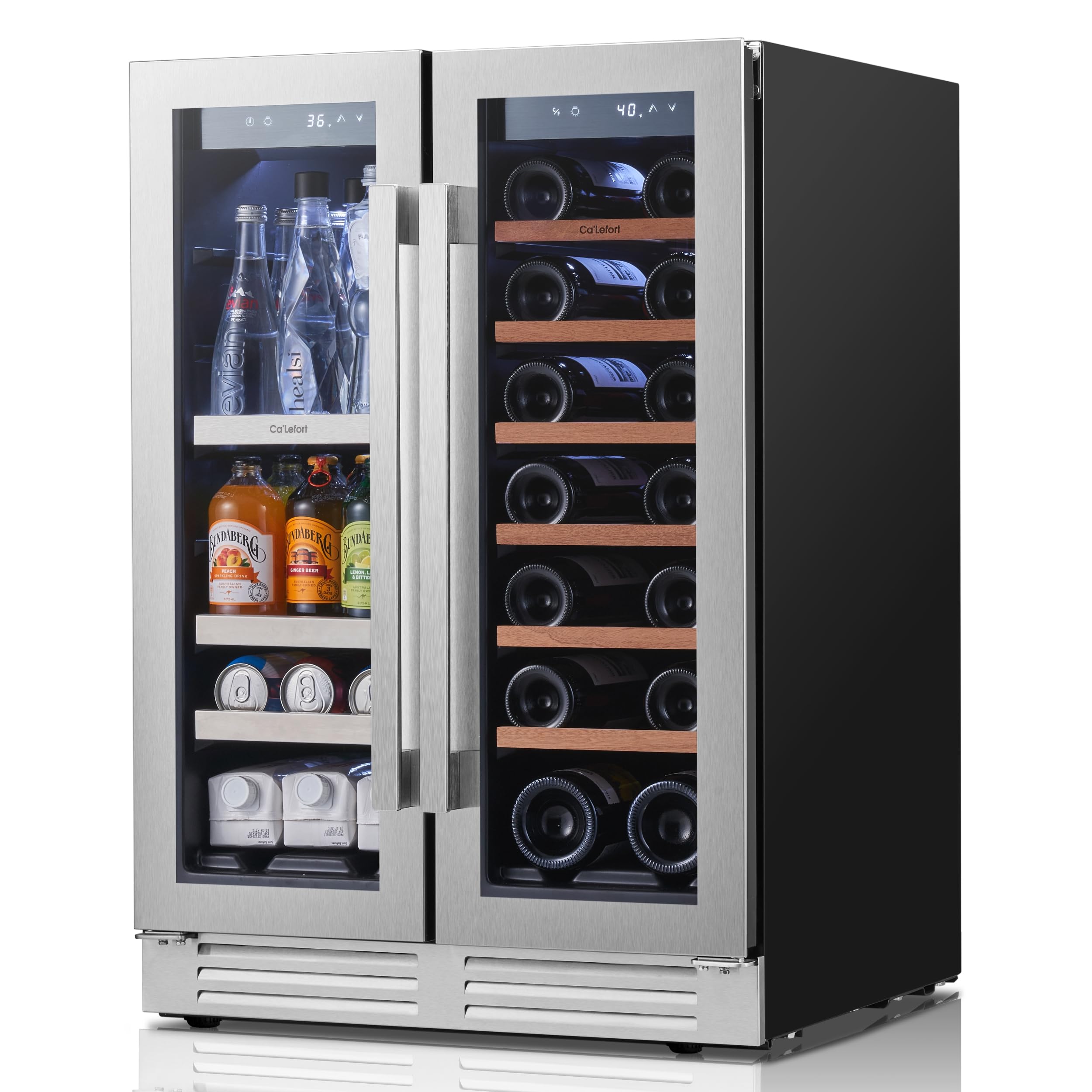 Ca'Lefort 4.1 cu ft Beverage Cooler Stainless Steel