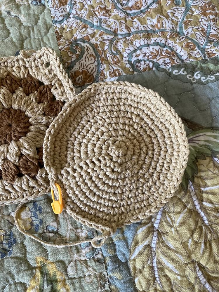 Kit for Beginners or Intermediate Level, Fuzzy Granny Square Bucket Hat, Step by Step Video Tutorial, Detailed Instruction Complete Kit Craft Supplies Holiday Gift