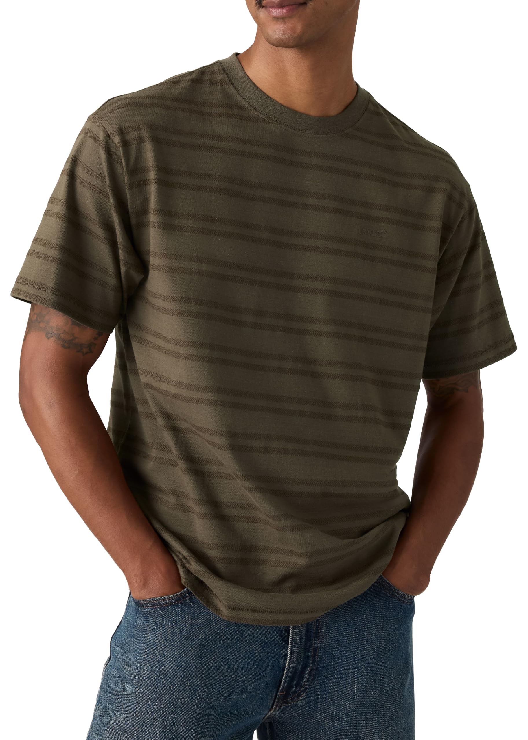 Levi's Red Tab Vintage Tee Grady Chevron Stripe