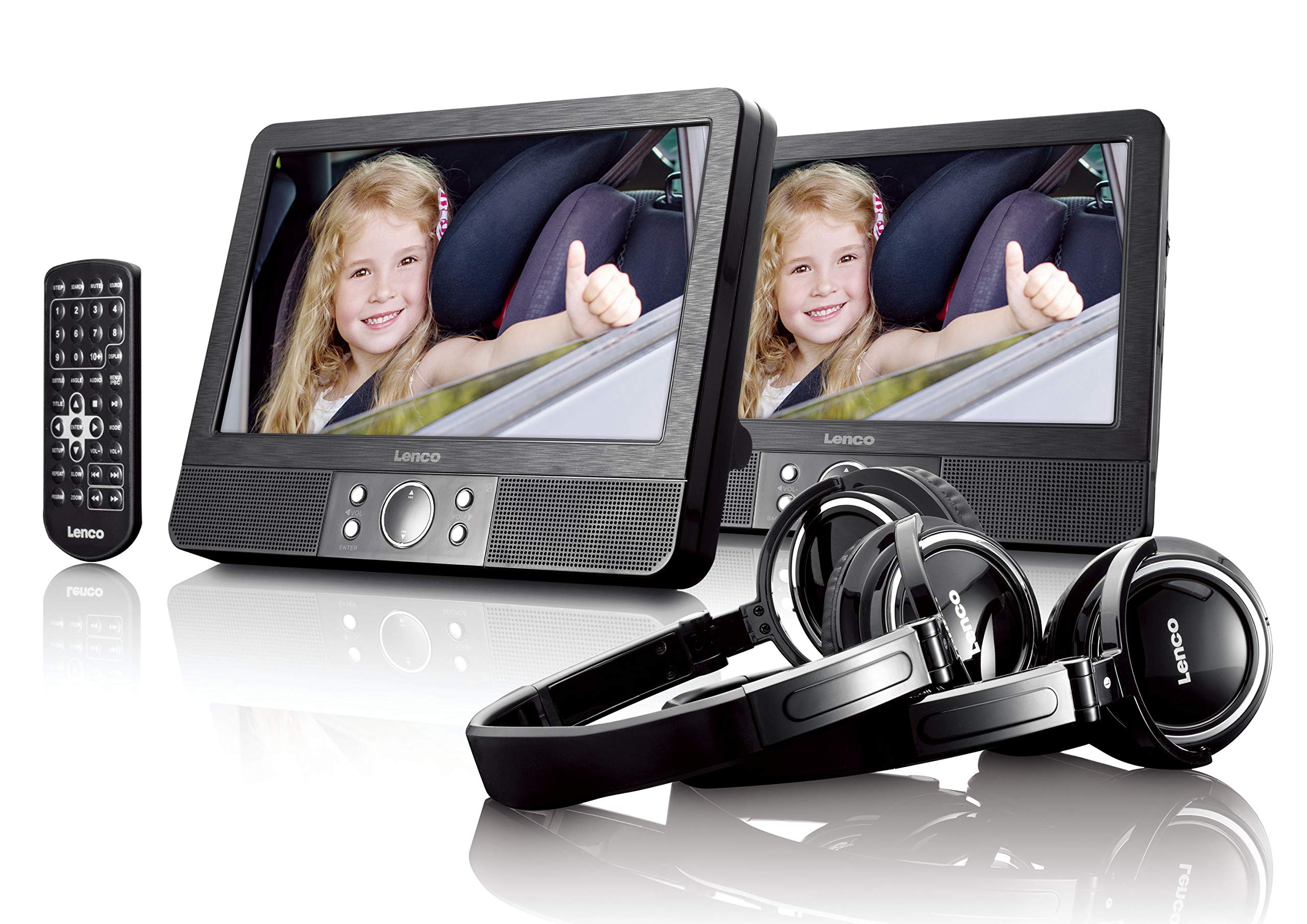 Lenco MES-415 reproductor de dvd/bluray portátiles Black - Reproductor portátil (Black)