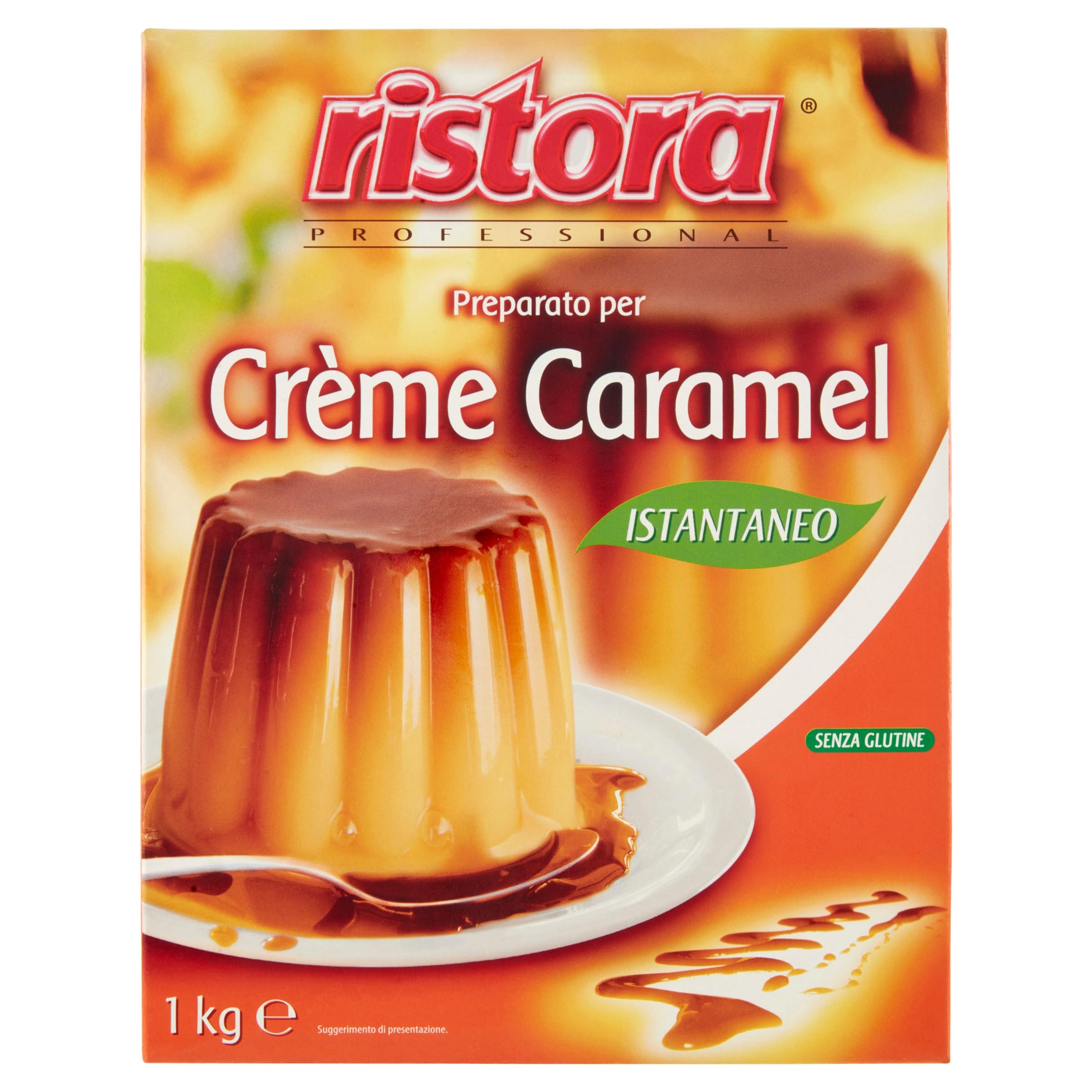 Ristora Professional - Préparé pour crèmes Caramel - Hystatntané - 1 kg.