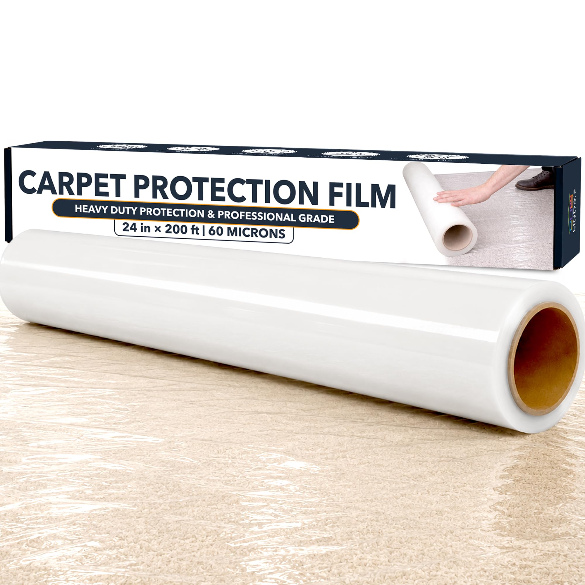 Carpet Protection Film - 24" x 200 ft Roll