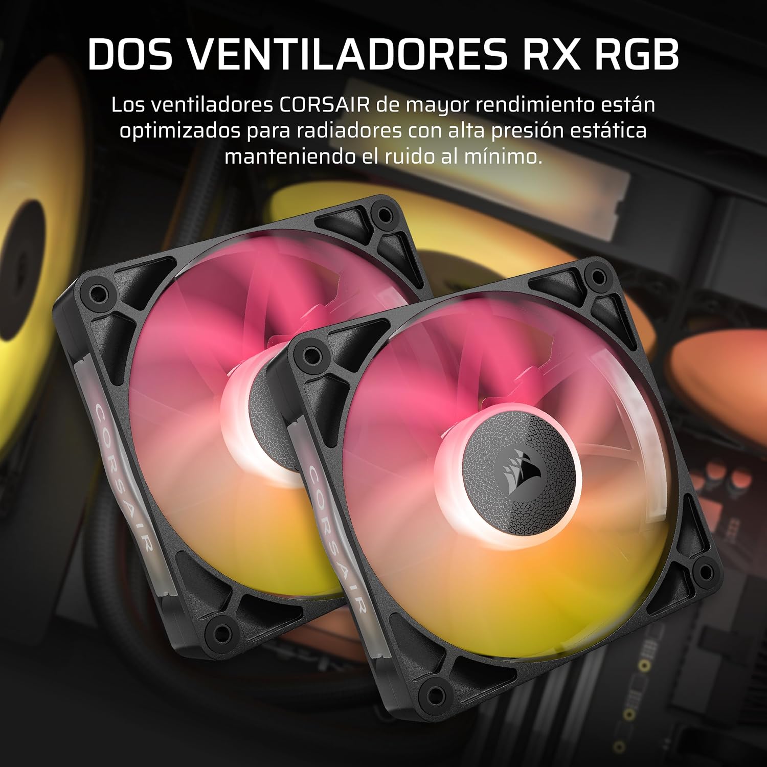 CORSAIR iCUE Link Titan 240 RX LCD Refrigeración Líquida de CPU – Motor de Refrigeración FlowDrive – Intel LGA 1851/1700, AMD AM5/AM4 – 2X RX120 RGB Ventiladores – iCUE Link Hub Incluido – Negro 4
