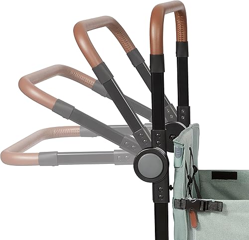 Miniatura 9 de Carro plegable, cochecito de bebé, carrito de juego al aire libre, carrito de playa, juguetes exteriores para niños pequeños de 1 a 3 años,