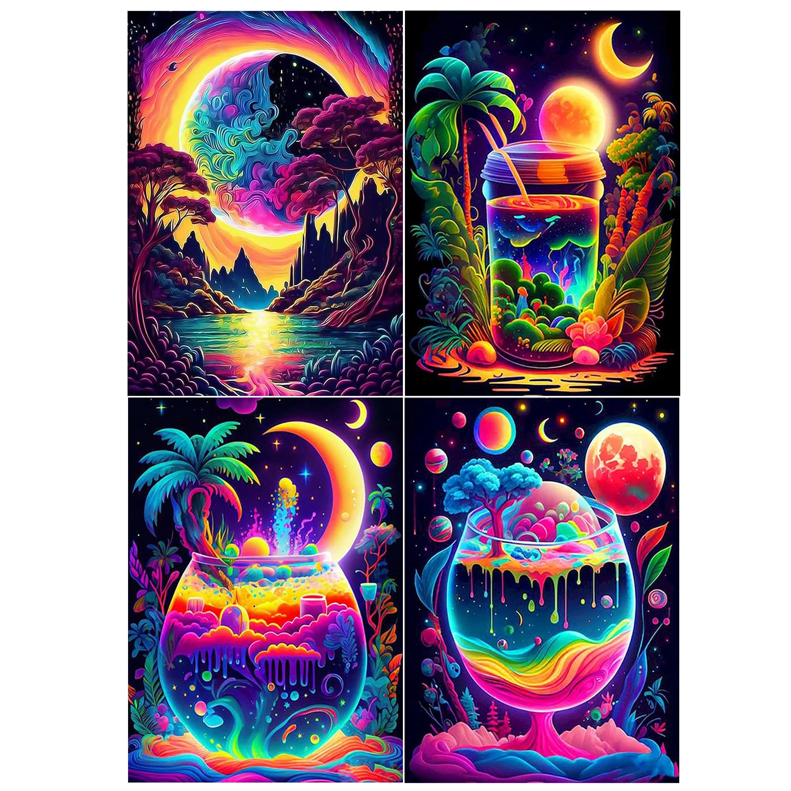 Kit Diamond Painting Dragon NAIMOER 30x30cm - Peinture Diamant 5D Adultes