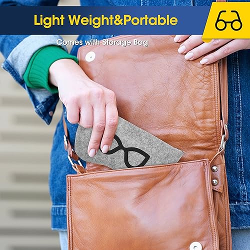 Miniatura 7 de NEOISM Gafas de mareo por movimiento, gafas para enfermedad de automóvil, alivian el mareo, mareo y mareo, portátiles, antináuseas, para adultos o