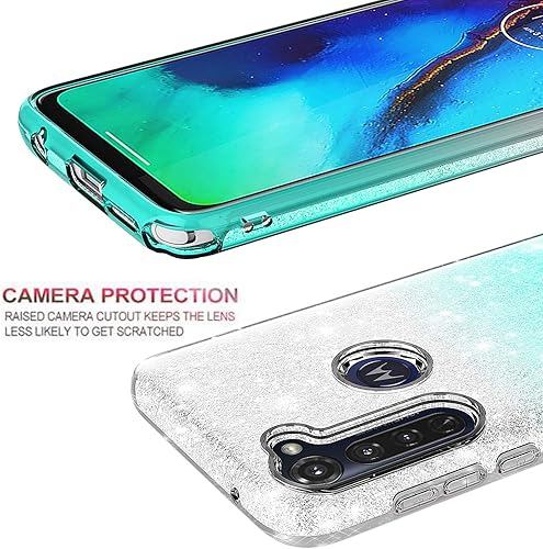 Miniatura 3 de Funda protectora para Moto G8 Power de Rosebono Cute Fashinon Slim Luxury Shinning Sparkle Bling Classy Glitter Sparkle Girl Girly Women Funda