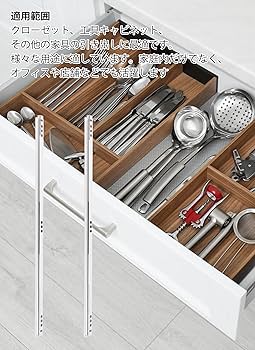 Amazon.co.jp: 引き出しレール スライドレール 引き出し レール