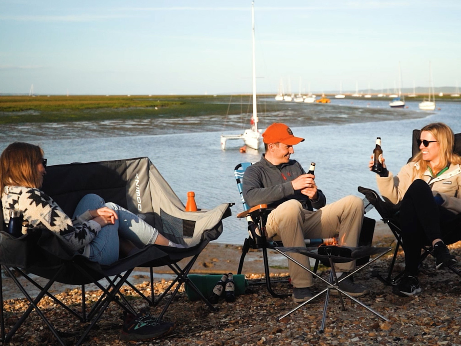 Amazon.com : Dowinx Double Camping Chair Loveseat with Cup Holders