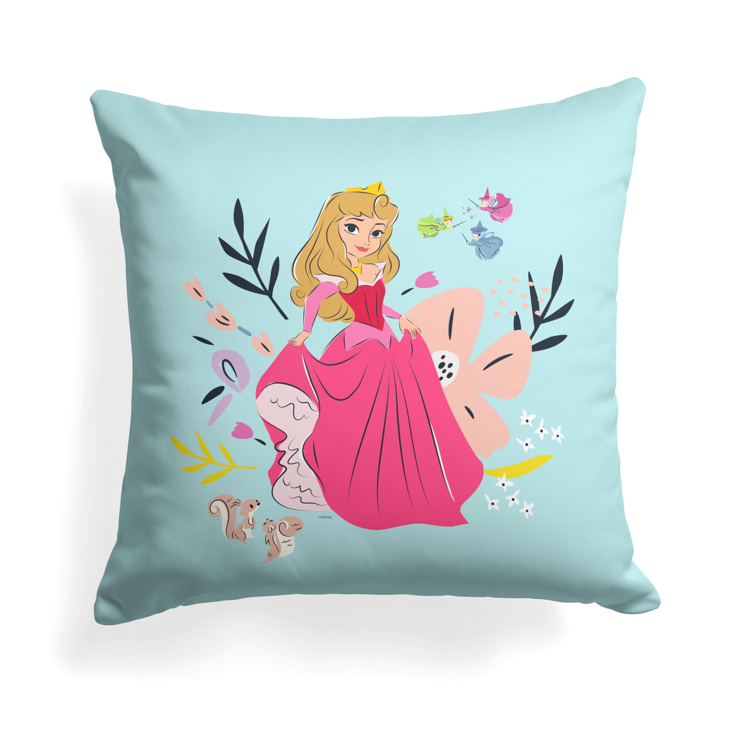 Amazon.com: Northwest Disney Princess Pillow, 18