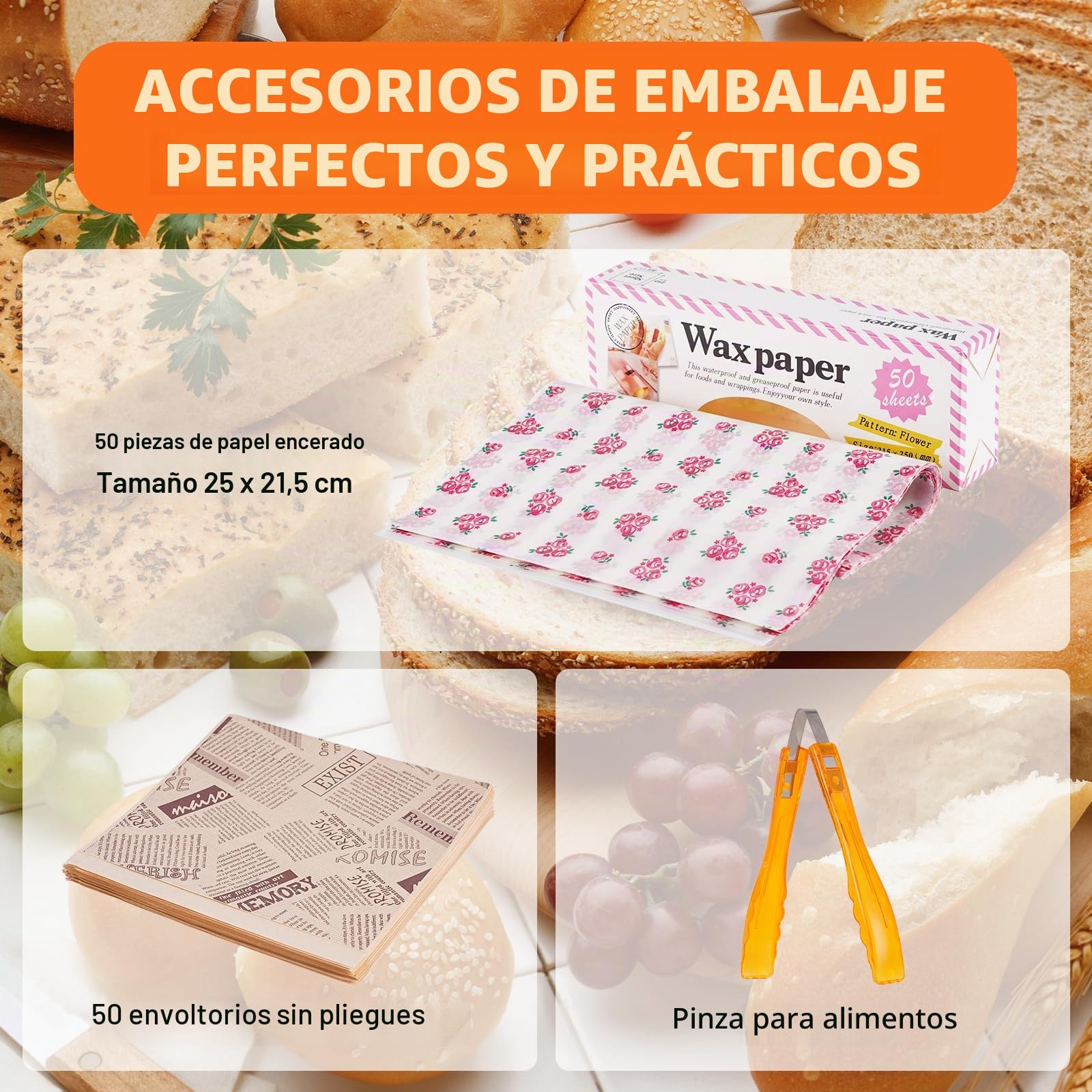 BAOSHISHAN Vitrina de acrílico para pastelería, Vitrina Transparente para Pasteles, 51 * 40 * 24cm mostrador de exhibición de Alimentos de 3 Niveles para exhibición de Pasteles