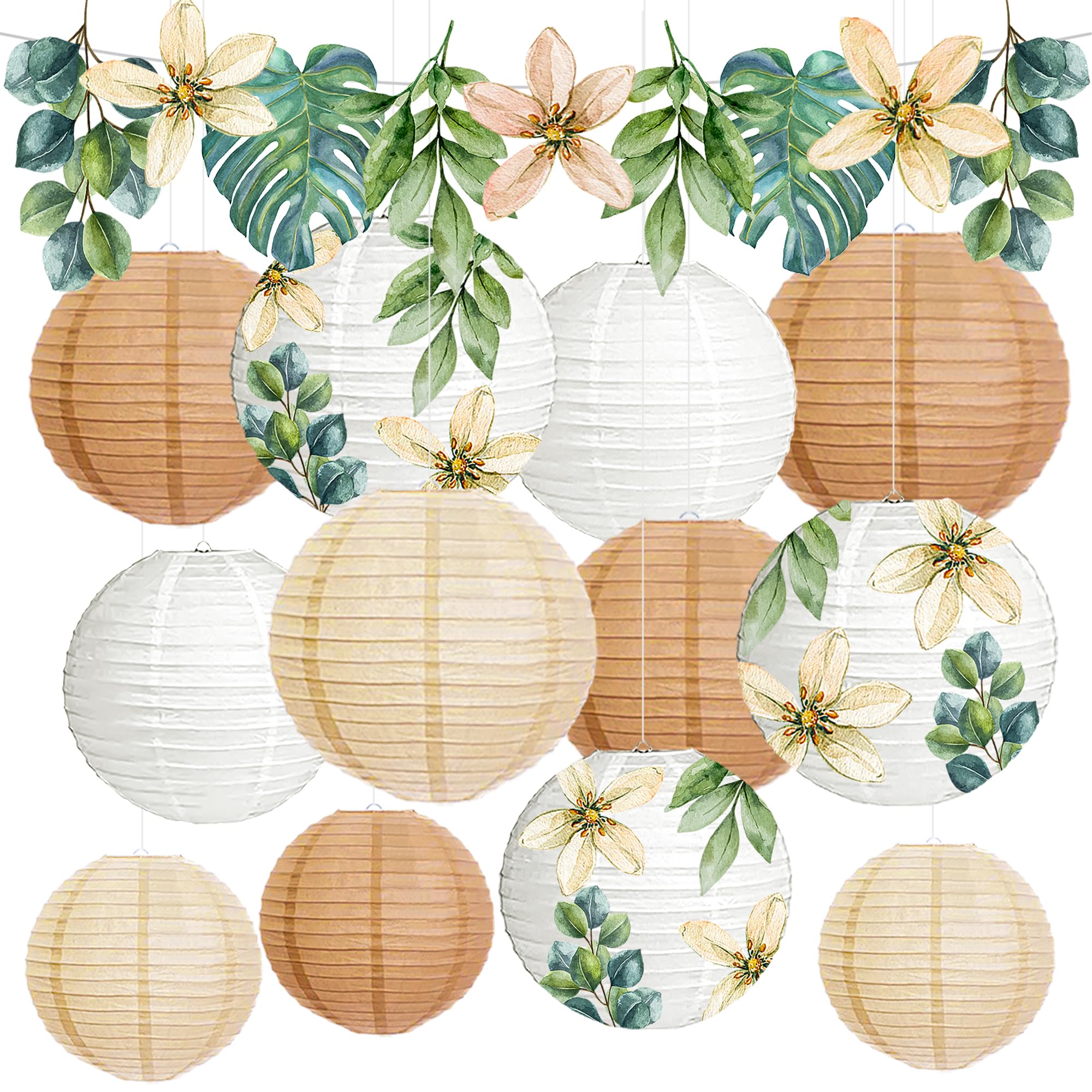 lanterne papier bohème mariage baby