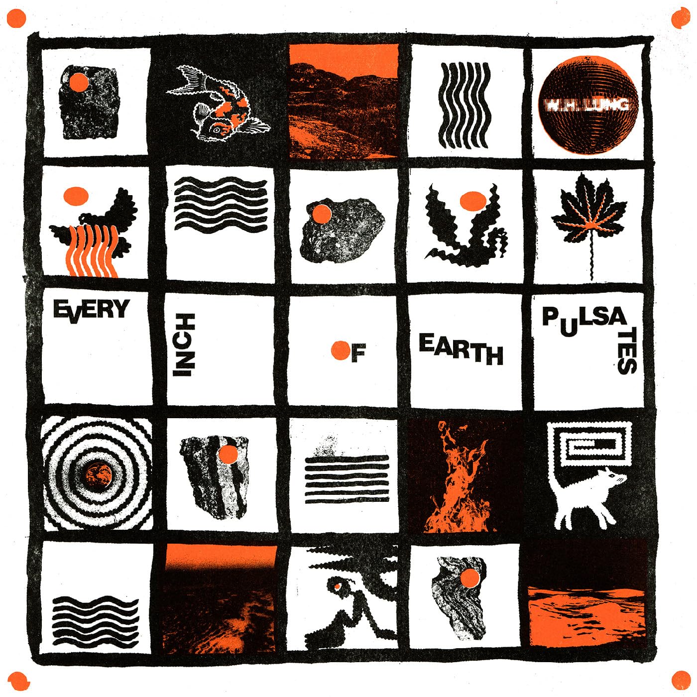 WH LUNG - Every Inch Of Earth Pulsates - clear vinyl LP + MP3 download code