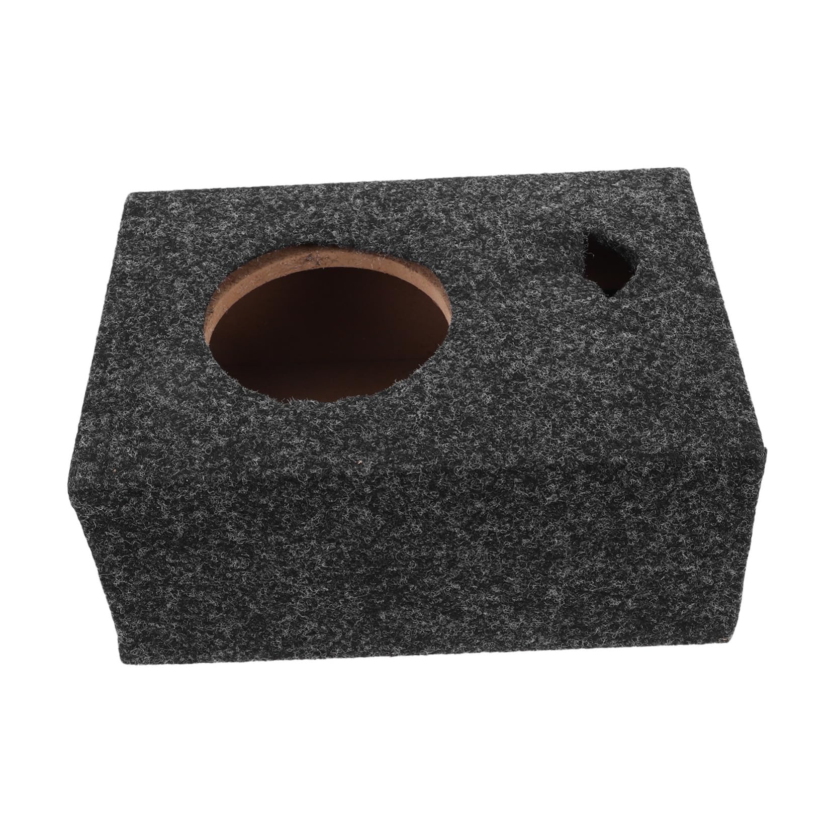 Unomor Car Subwoofer Enclosure Case Audio Speaker Box Enclosures Enhance Audio Performance Slim Compact DIY Modification