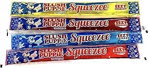 Slush Puppie Freeze Pop The Original Squeeze Freezalicious Ice Pop Lolly Red Cherry Lemon Lime Strawberry And Blue Raspberry Ice Lollies 15 X 10 X 60 Msl Vegetarian Vegan And Gluten Free