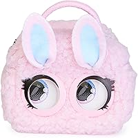 Vista 10 de Purse Pets Micros, Denim Deerie Stylish Small Purse with Eye Roll Feature