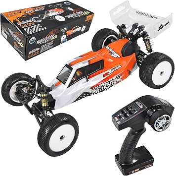 Serpent 110 Brushless RC Cars for Adults, 2WD Buggy, High Speed, Long Life | High-Performance, Off-Road, RTR Oil Filled Shocks Remote Control Racing Car, Battery and Charger Excluded SRX-2 MM