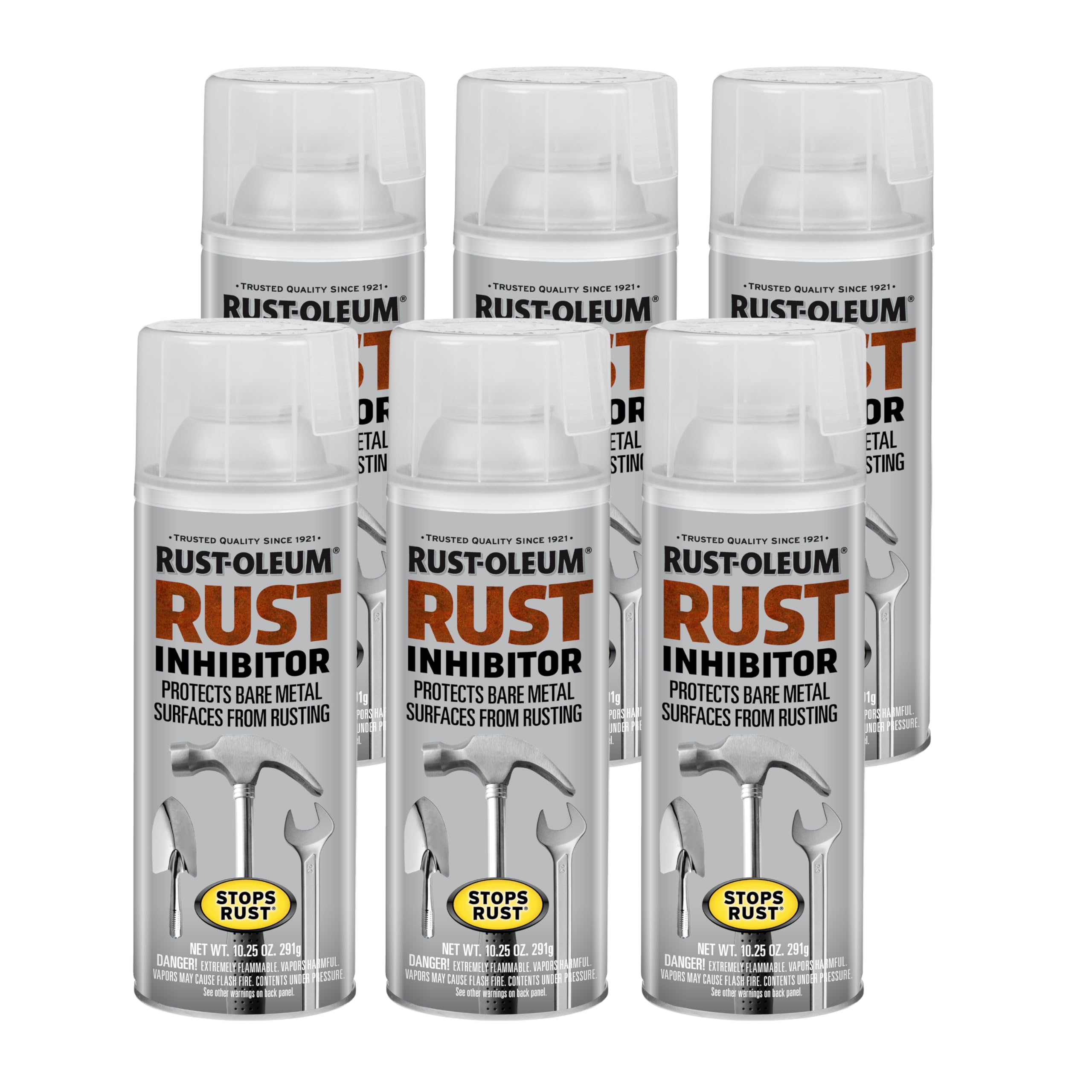 Amazon.com: Rust-Oleum 224284-6PK Stops Rust Rust Inhibitor Spray