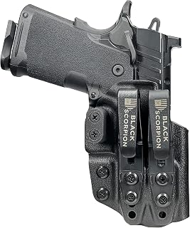 Black Scorpion Outdoor Gear AIWB Dual Clip X Holster fits Springfield Prodigy 3.5''