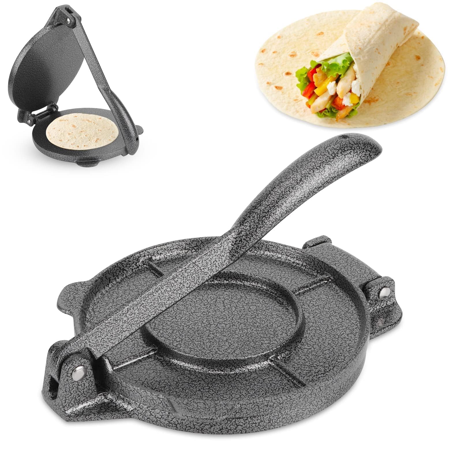 Presse à tortillas pour vos soirées tacos et empanadas maison réussies