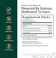 Vista 2 de GAIA HERBS PRO Quercetin Synergy 500 - Suplemento de apoyo al sistema inmunológico* - Suplemento de salud celular* con quercetina, bromelina