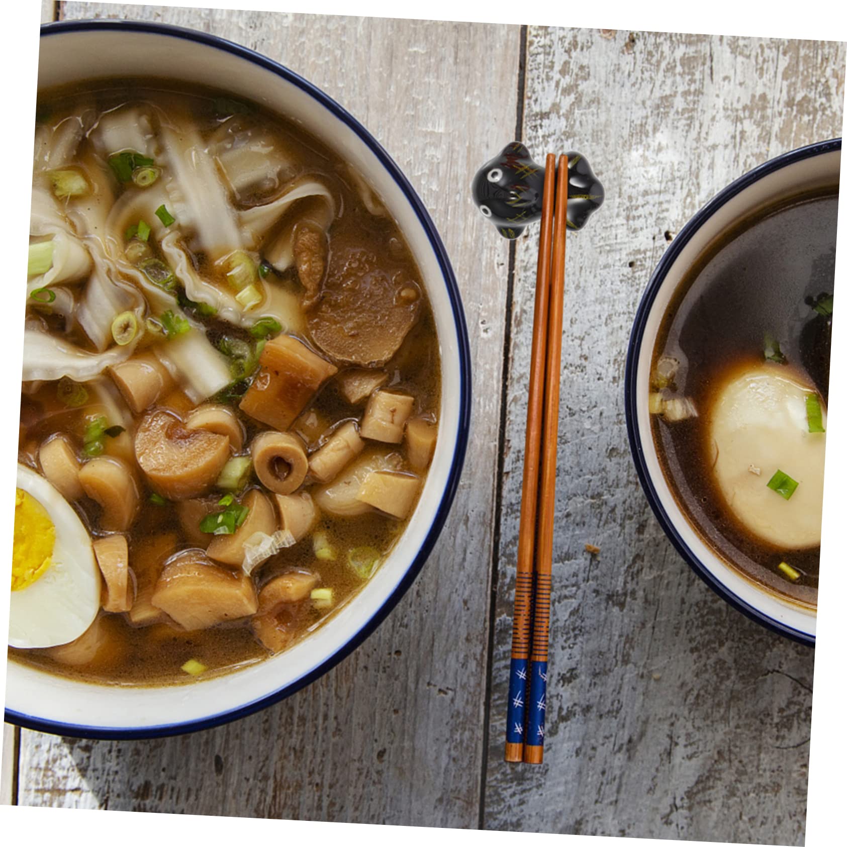 4 Pièces Baguettes Repose Bois Ustensile Repose Cuillère Fourchette Support Type D'oreiller Pour