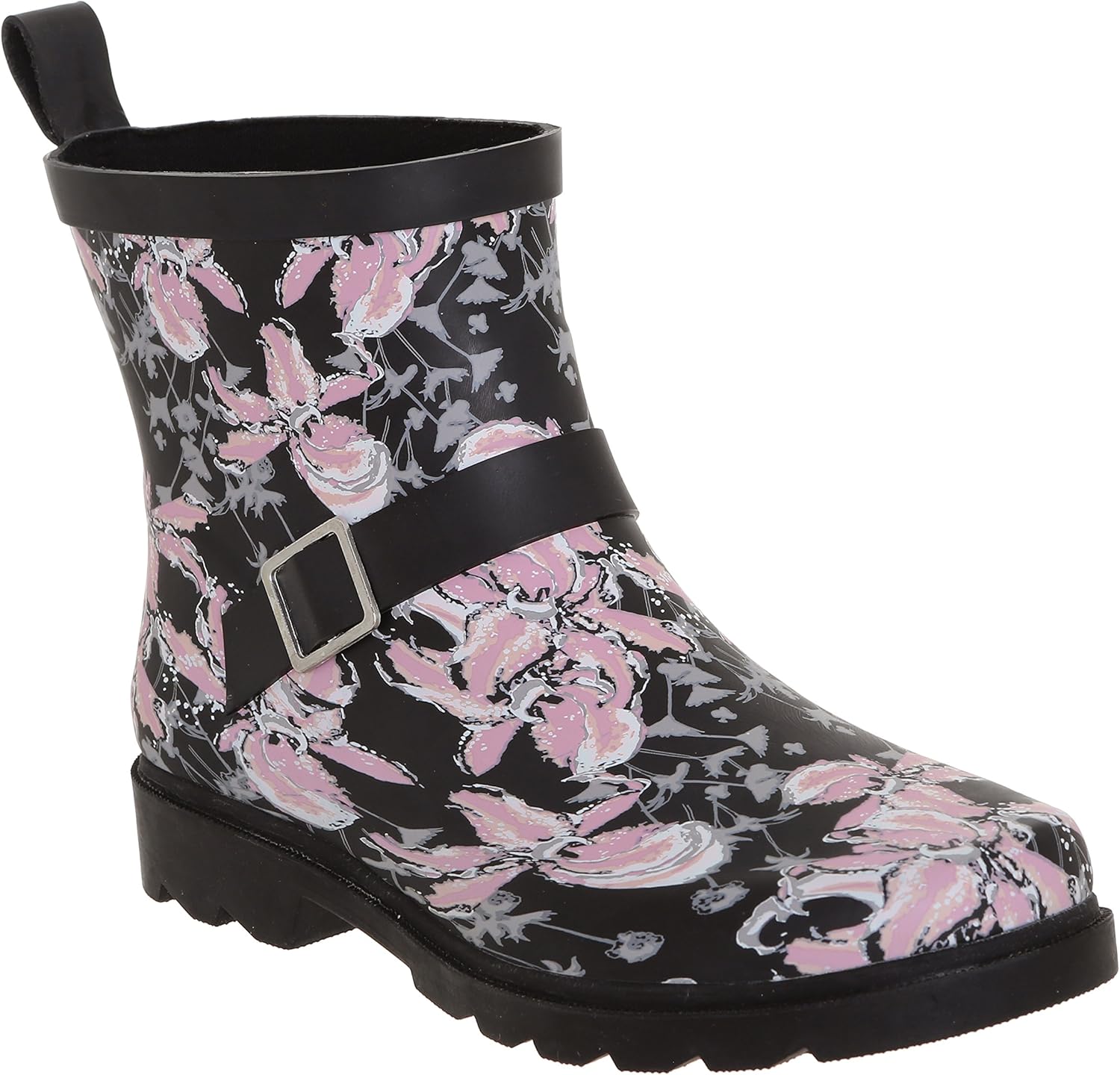 Capelli New York Ladies Short Sporty Rubber Rain Boot
