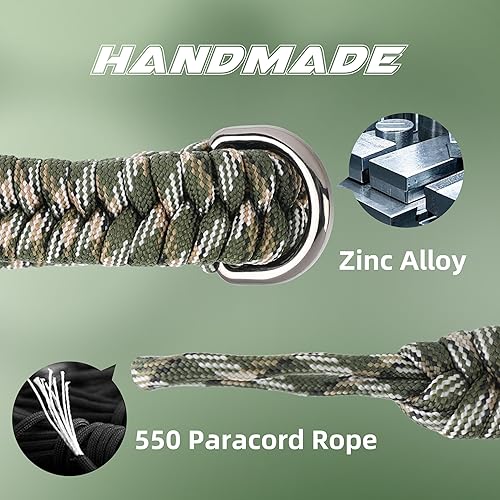 Miniatura 5 de SUNYA Correa de muñeca para cámara con paracord para fotógrafos, correa de mano compatible con cámaras réflex digital o sin espejo