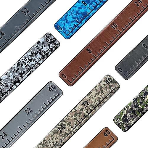 Miniatura 7 de KXKZREN Regla de espuma para peces con fuerte respaldo autoadhesivo de 32 pulgadas y 40 pulgadas, herramienta de medición de pesca impermeable para