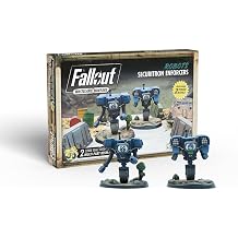 Modiphius Fallout Wasteland Warfare - 2 Securitron Enforcer Robots