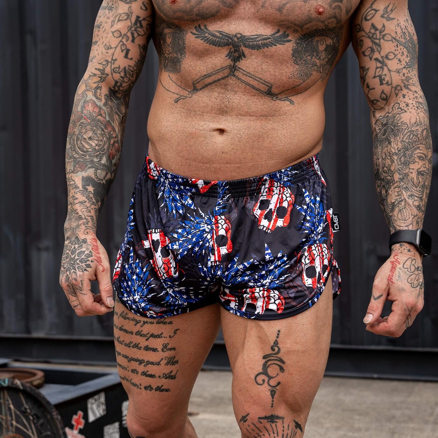 Combat Iron Ranger Panties for Men | Men’s Military Silkies Running Shorts | 2.5” Inseam