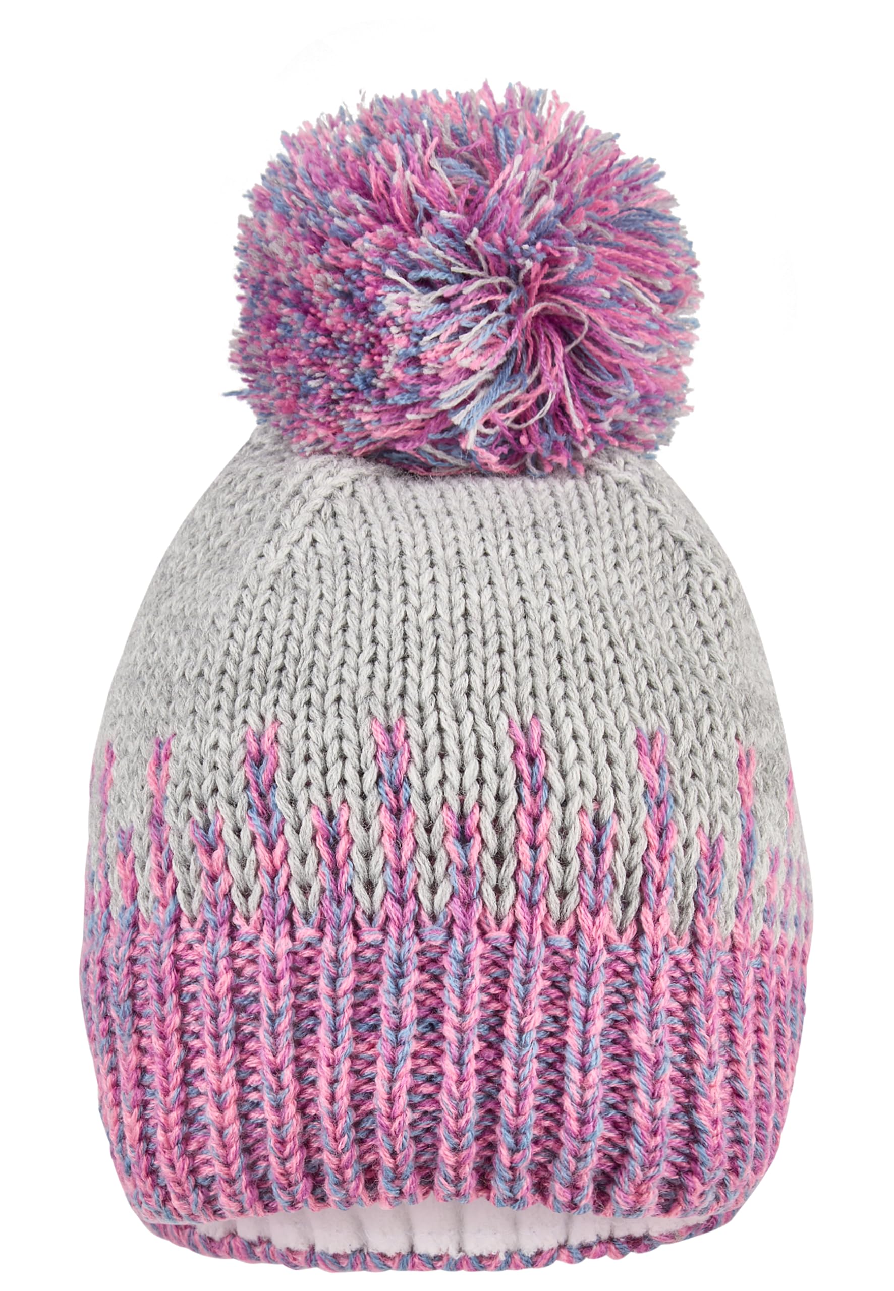 Sterntaler Mädchen Beanie-Mütze Bommelmütze Bunt
