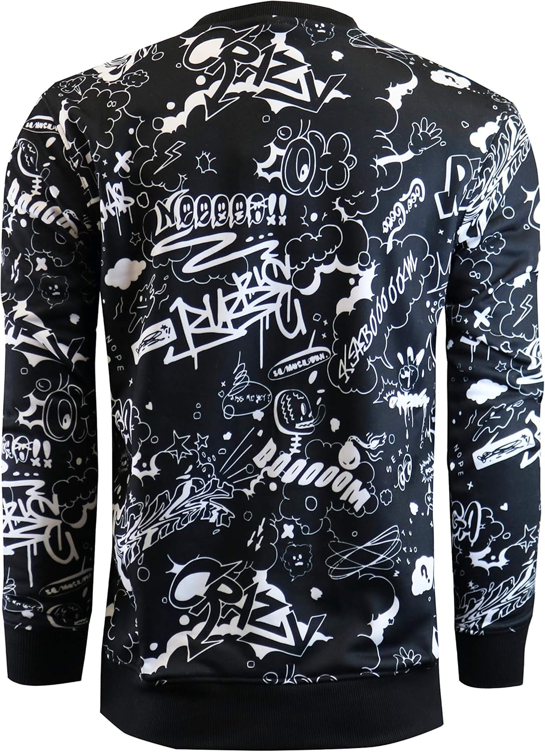 SCREENSHOT SIGNATURE F11076 Premium Fleece Streetwear Graphic Crew Neck Sweatshirt - Classic Fit - Image 8