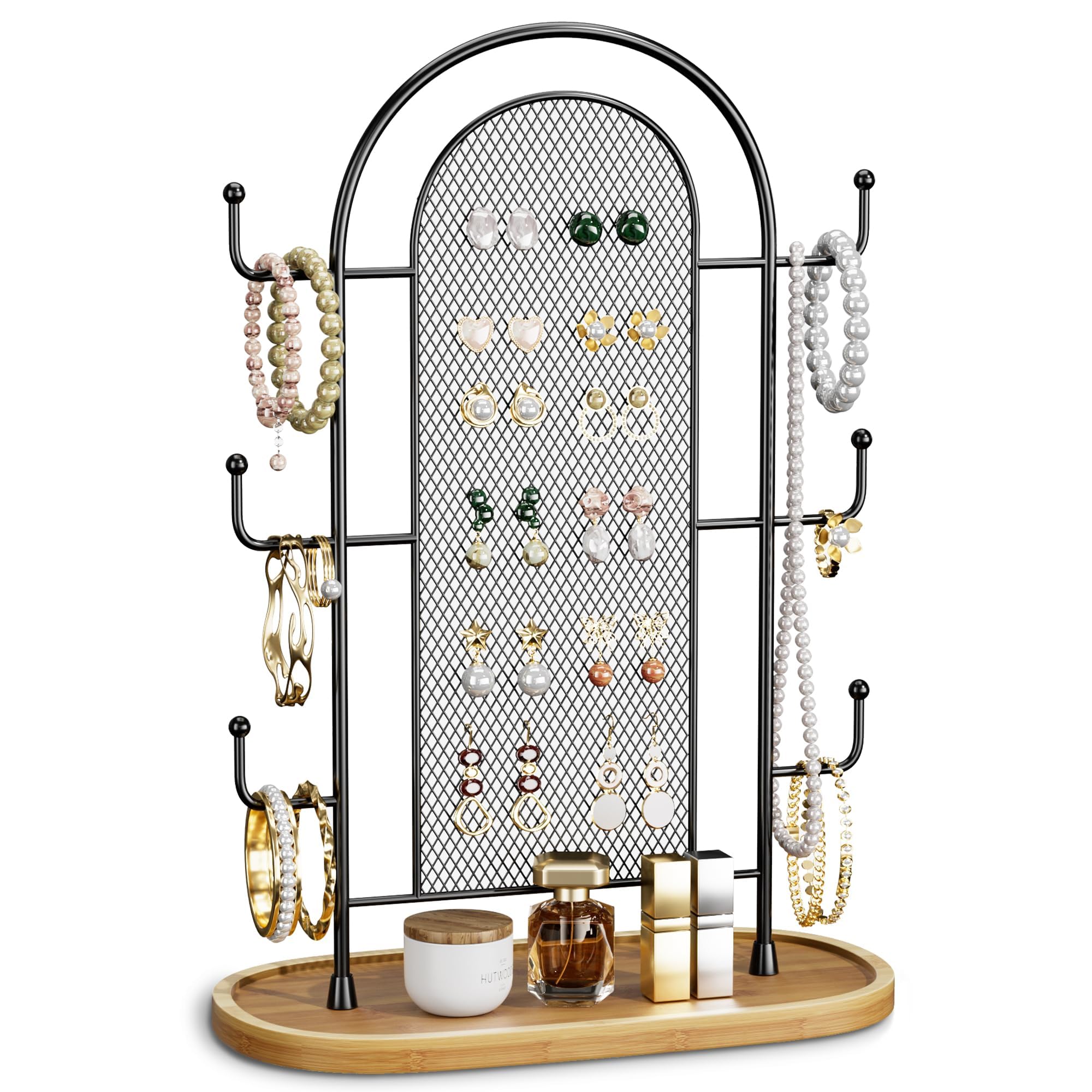 bussdis Jewelry Holder Organizer Earring Display
