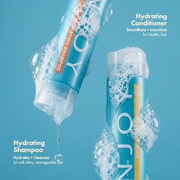 Enjoy Hydrating Conditioner - Daily Moisturizing Conditioner for Softness & Shine - Lightweight Formula for All Hair Types - Detangles, Smooths & Enhances Manageability 10 Fl Oz