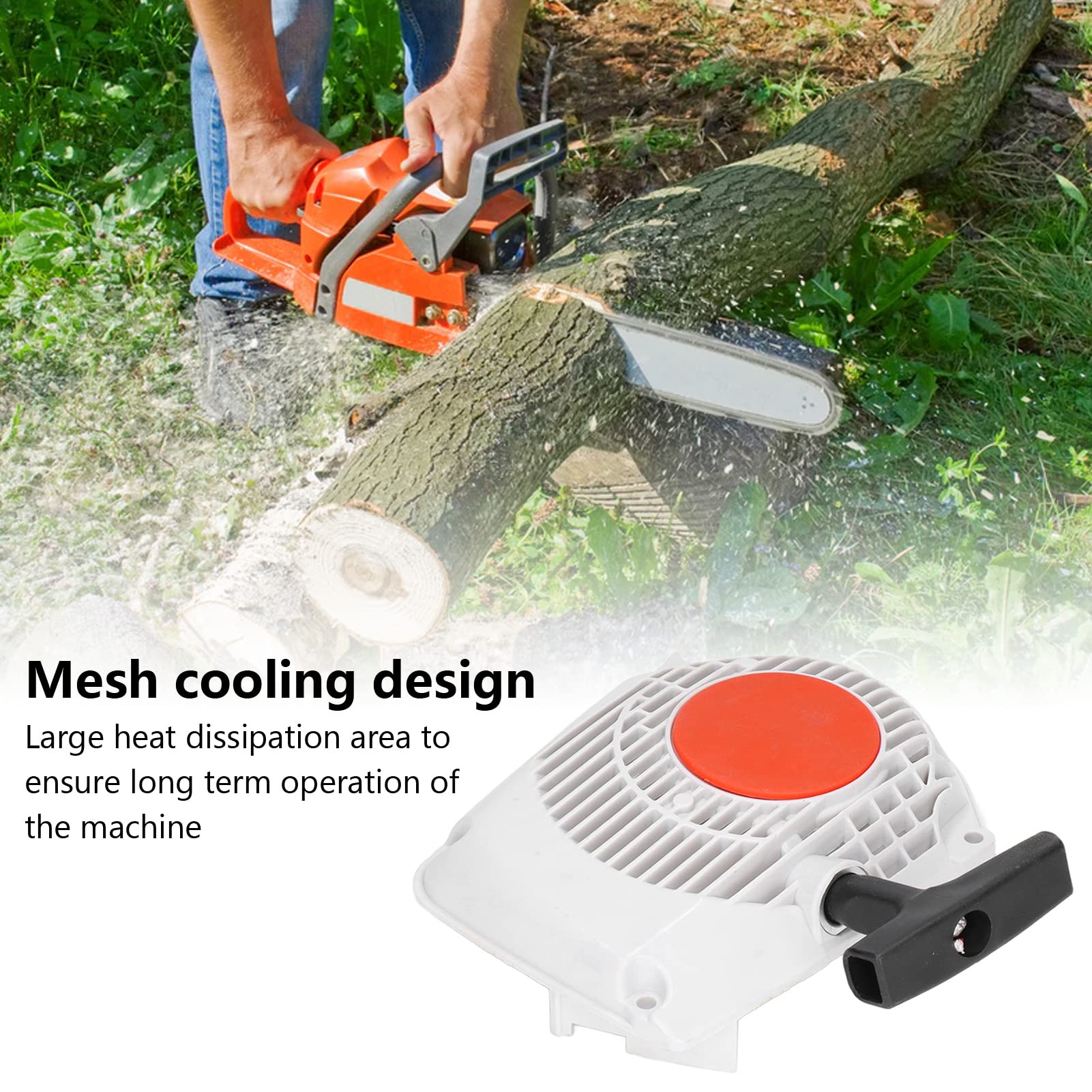 Avviamento A Strappo Con Cordino, Adatto Per Motosega Stihl MS200T 020T Ms200 Estrattore Per Avviamento A Strappo A 93051618
