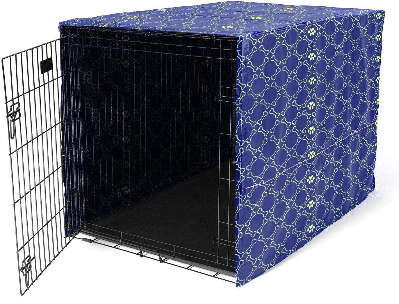 Morezi Dog Crate Cover for Wire Crates, Heavy Nylon Waterproof, Fits