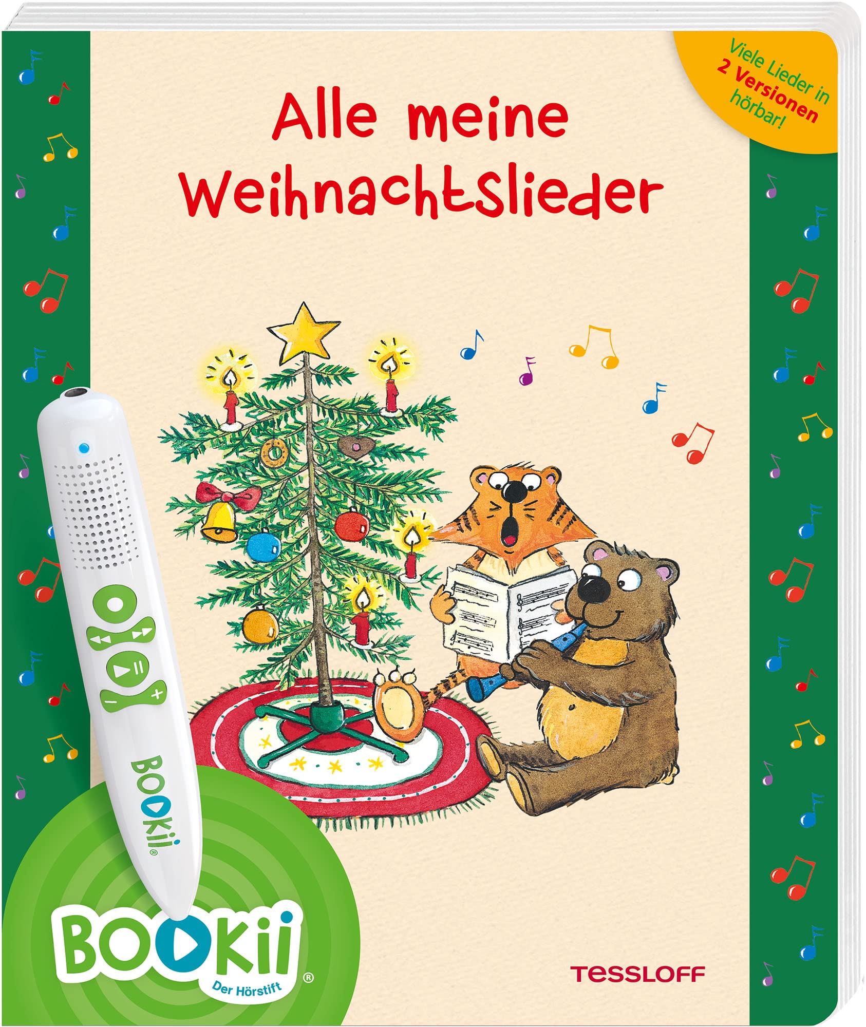BOOKii® Alle meine Weihnachtslieder: Antippen, Spielen, Lernen