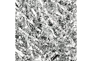 Crinkle Cut Shred Filler 1/2 LB Gift Stuffing Metallic Silver