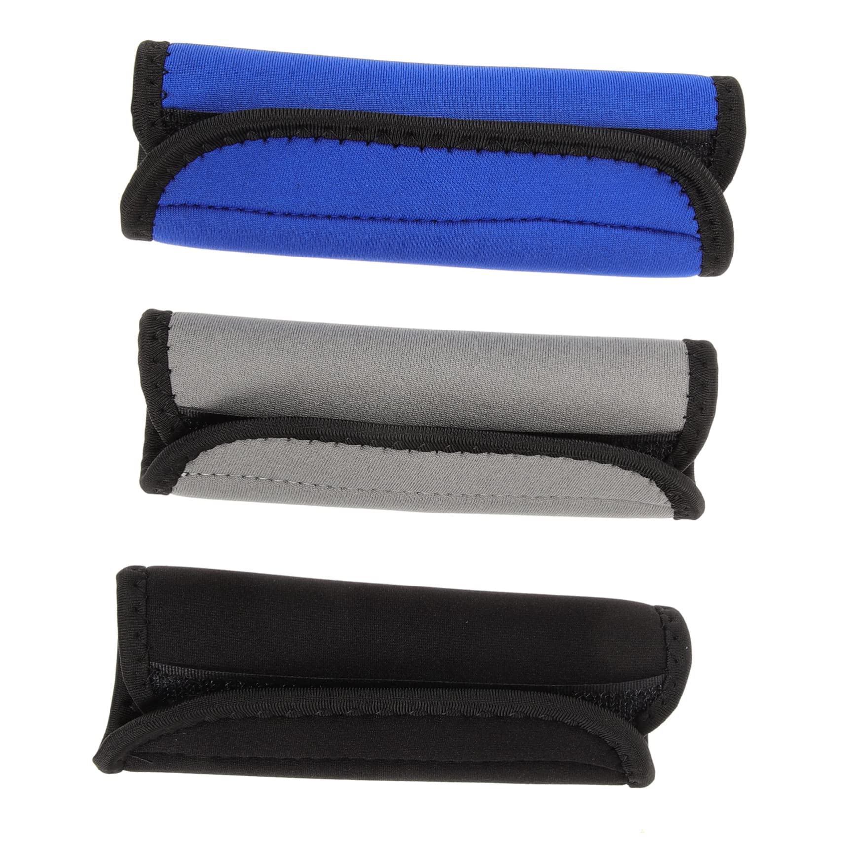 PACKOVE 15 Pz gestire la custodia etichette per bagagli protezioni maniglia valigia involucri maniglia valigia valigie protezioni flessibili della maniglia cinghie della borsa poliestere