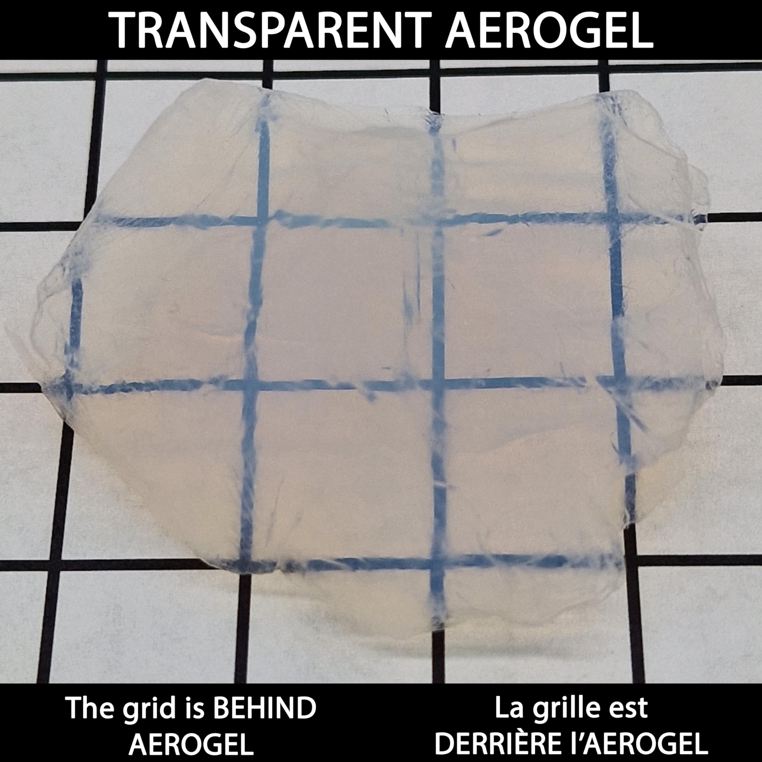 Aerogel di Silice - Solido ultra leggero 250 ml