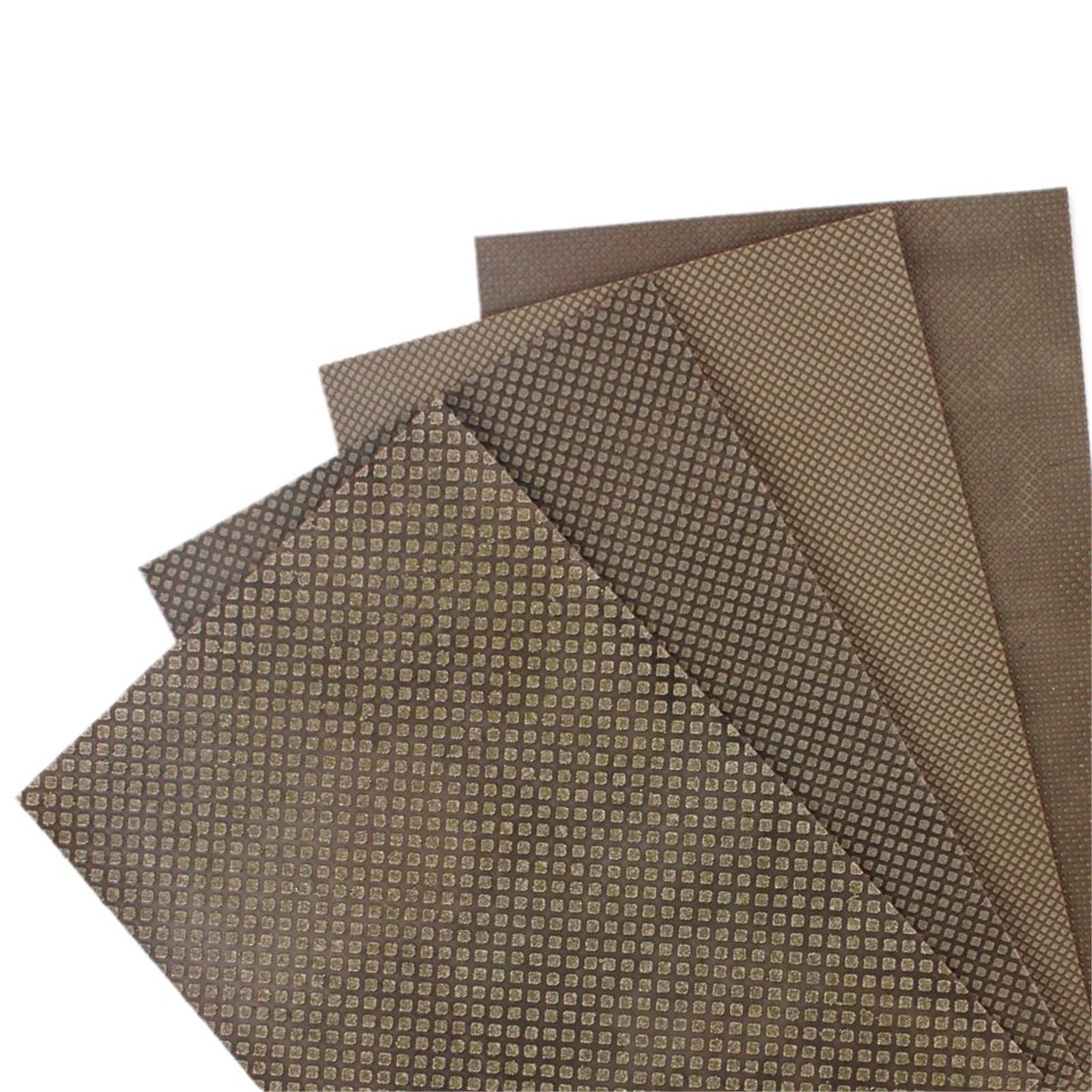 Polierpads 1 Stück Diamant-Galvanik-Polierblatt, Schleifpapier, 120 x 180 mm, for Schleifen von Stein- und Glaswerkzeugen(400)