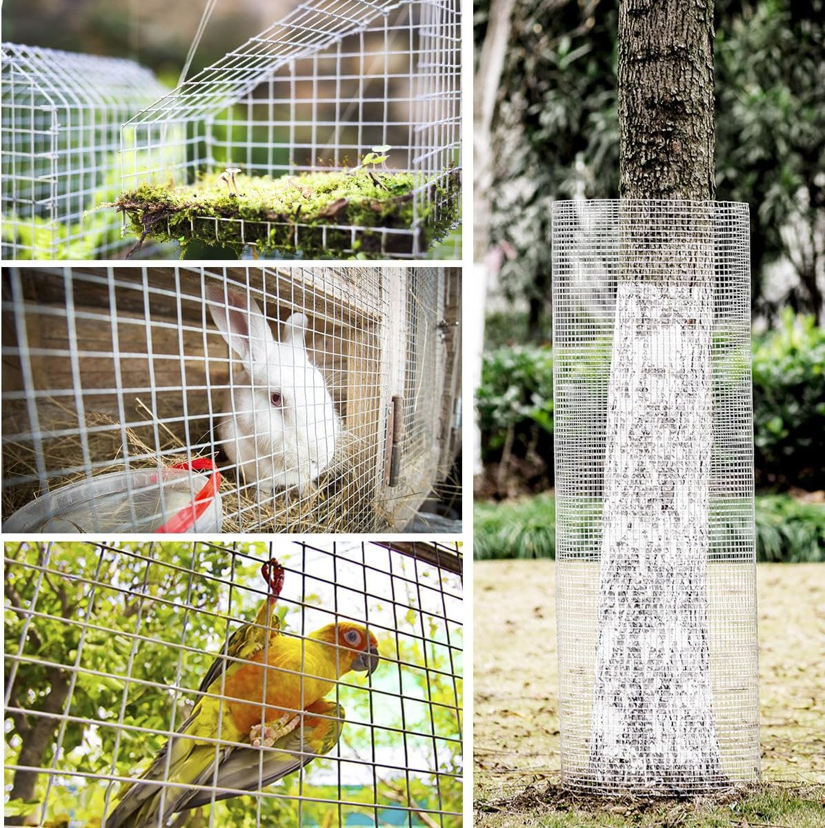 Uр Tо 40% оƒƒ Goplus 48'' x 50' Hardware Cloth, 1/2 inch Welded Cage Wire Galvanized Hardware Cloth Metal Mesh Chicken Netting Rabbit Fence Wire Window Bеѕt Sеllеr Goplus 48'' x 50' Hardware Cloth, 1/2 inch Welded Cage Wire Galvanized Hardware Cloth Metal Mesh Chicken Netting Rabbit Fence Wire Window